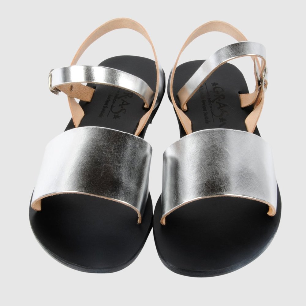 Greek Leather Sandal: Fano - Picture 2 of 5